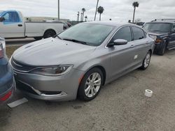 Chrysler 200 salvage cars for sale: 2015 Chrysler 200 Limited