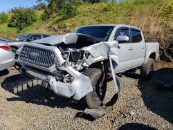 Toyota salvage cars for sale: 2019 Toyota Tacoma Double Cab