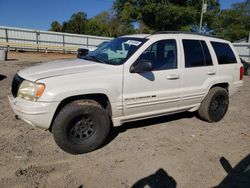 Jeep salvage cars for sale: 2002 Jeep Grand Cherokee Limited