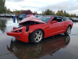 Chevrolet salvage cars for sale: 2012 Chevrolet Camaro LT