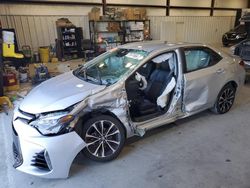 Toyota Corolla salvage cars for sale: 2017 Toyota Corolla L