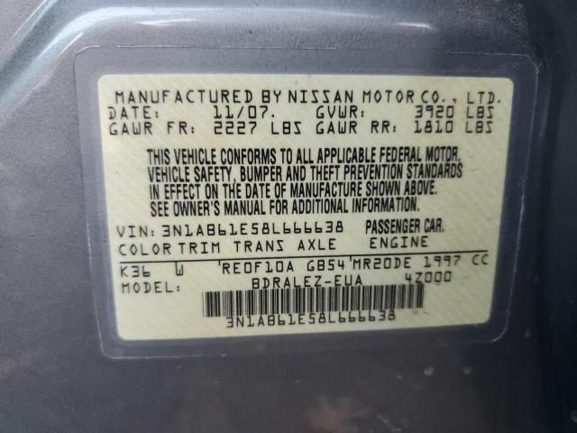 2008 Nissan Sentra 2.0