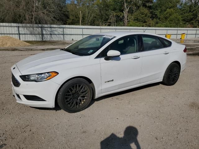 2018 Ford Fusion SE Hybrid