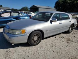 Lincoln salvage cars for sale: 2002 Lincoln Town Car Signature