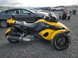 Can-Am Spyder salvage cars for sale: 2009 Can-Am Spyder Roadster RS