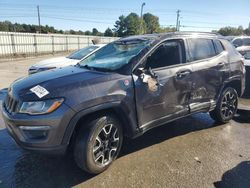 Jeep salvage cars for sale: 2021 Jeep Compass Trailhawk