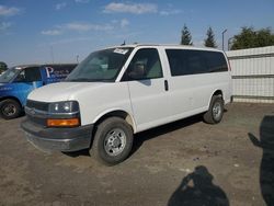 Salvage cars for sale from Copart Bakersfield, CA: 2015 Chevrolet Express G3500 LT