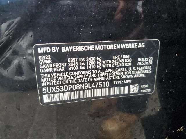 2022 BMW X3 XDRIVE30I