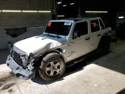 Jeep Wrangler salvage cars for sale: 2020 Jeep Wrangler Unlimited Sport