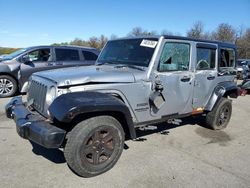 Jeep salvage cars for sale: 2013 Jeep Wrangler Unlimited Sport