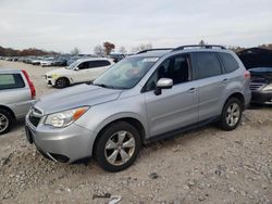 Subaru Forester salvage cars for sale: 2015 Subaru Forester 2.5I Premium