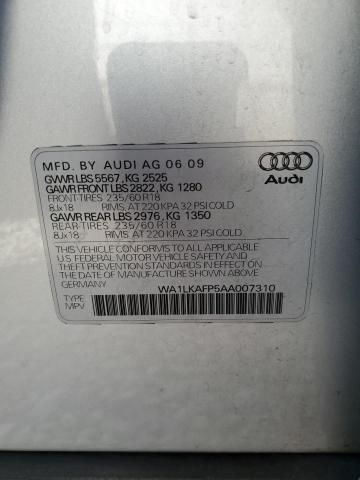 2010 Audi Q5 Premium Plus