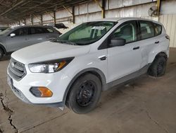 Ford Escape salvage cars for sale: 2018 Ford Escape S