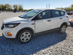 Ford salvage cars for sale: 2018 Ford Escape S