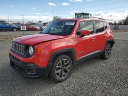 Jeep Renegade salvage cars for sale: 2015 Jeep Renegade Latitude