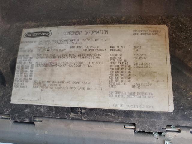 2012 Freigliner Cascadia 125