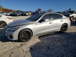 Infiniti salvage cars for sale: 2017 Infiniti Q50 RED Sport 400