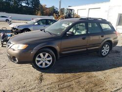 Salvage cars for sale from Copart Seaford, DE: 2008 Subaru Outback 2.5I