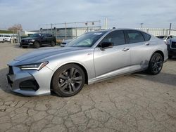 Acura tlx salvage cars for sale: 2022 Acura TLX Tech A