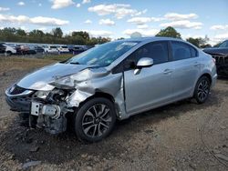 Honda Civic salvage cars for sale: 2013 Honda Civic EX