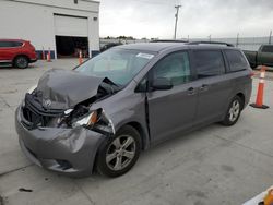 Toyota Sienna le salvage cars for sale: 2014 Toyota Sienna LE