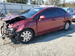 Honda salvage cars for sale: 2009 Honda Civic LX