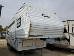 Salem salvage cars for sale: 1999 Salem 5th Wheel