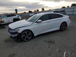 Honda salvage cars for sale: 2019 Honda Accord Sport