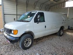 Ford Econoline e350 Super Duty salvage cars for sale: 2007 Ford Econoline E350 Super Duty Van