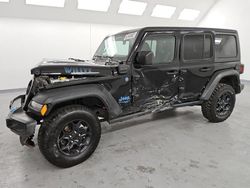 Jeep Wrangler salvage cars for sale: 2023 Jeep Wrangler 4XE