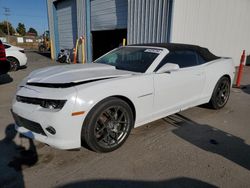 Chevrolet Camaro salvage cars for sale: 2015 Chevrolet Camaro LT