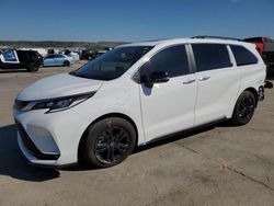 Toyota Sienna salvage cars for sale: 2024 Toyota Sienna XSE