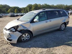 Toyota Sienna xle salvage cars for sale: 2005 Toyota Sienna XLE