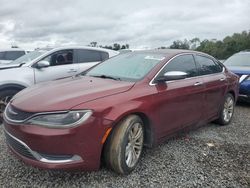 Chrysler 200 salvage cars for sale: 2015 Chrysler 200 Limited