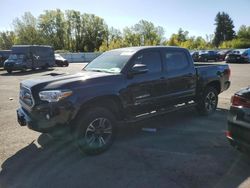 Toyota Tacoma salvage cars for sale: 2017 Toyota Tacoma Double Cab