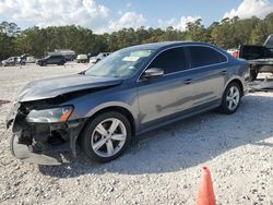 Volkswagen Passat salvage cars for sale: 2013 Volkswagen Passat SE