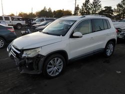 Salvage cars for sale from Copart Denver, CO: 2011 Volkswagen Tiguan S