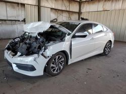 Honda salvage cars for sale: 2017 Honda Civic EX