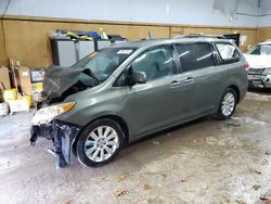 Toyota Sienna xle salvage cars for sale: 2011 Toyota Sienna XLE