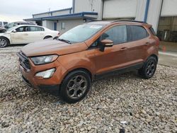 Ford Ecosport salvage cars for sale: 2018 Ford Ecosport SES