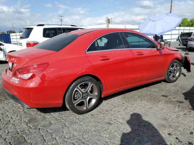 2018 Mercedes-Benz CLA 250