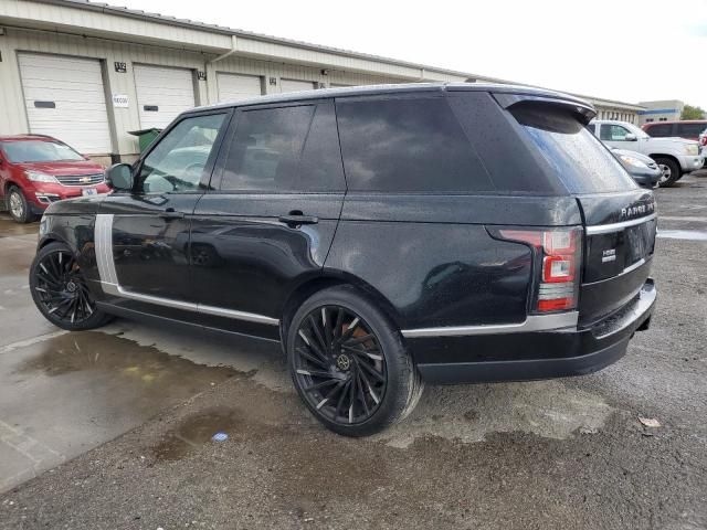 2016 Land Rover Range Rover HSE