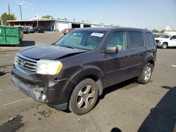 Honda Pilot salvage cars for sale: 2012 Honda Pilot EX