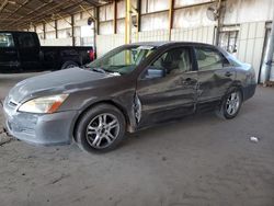 Honda Vehiculos salvage en venta: 2006 Honda Accord EX