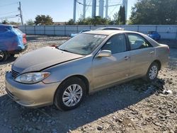 Vehiculos salvage en venta de Copart Windsor, NJ: 2005 Toyota Camry LE