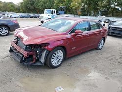 Ford salvage cars for sale: 2014 Ford Fusion Titanium Phev