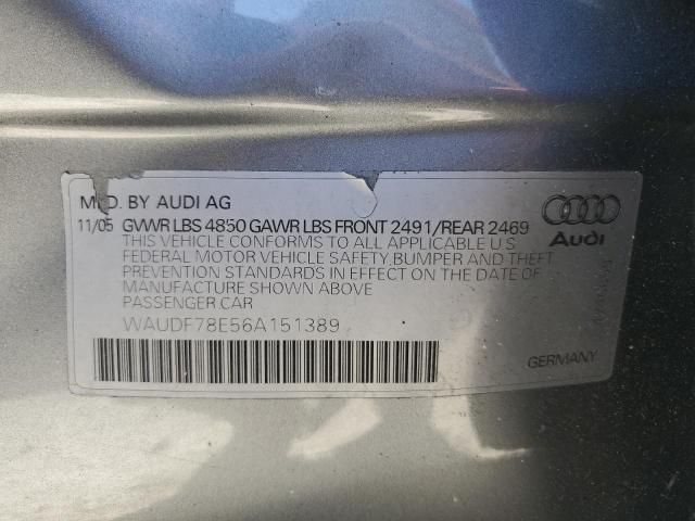 2006 Audi A4 2.0T Quattro