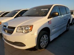 Dodge Caravan salvage cars for sale: 2017 Dodge Grand Caravan SE