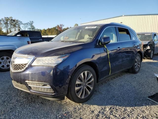 2016 Acura MDX Technology