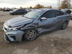 Salvage cars for sale from Copart London, ON: 2020 KIA Forte EX